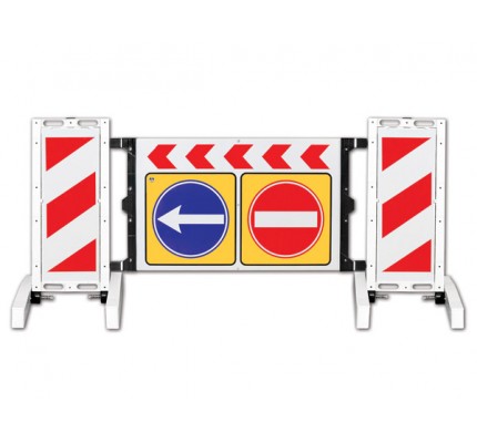 Katlanır Uyarı Levhalı Bariyer 12504 LÜTFEN FİYAT SORUNUZ