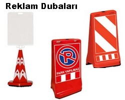 Reklam Levhalı Koniler