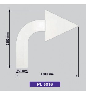 Yapışkanlı Zemin Uyarı İşareti PL 5016