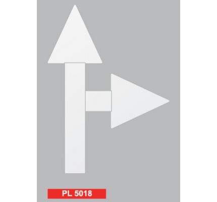 Yapışkanlı Zemin Uyarı İşareti PL 5018
